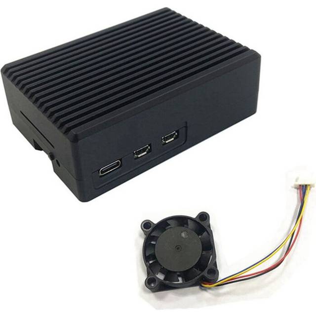 Typecat Raspberry Pi 5B Shell Aluminum Striped Shell