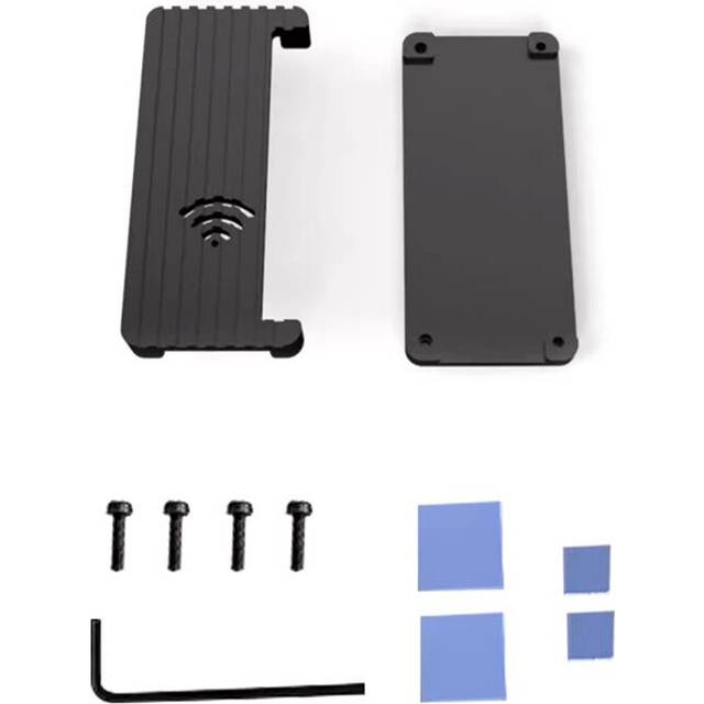 Kepptory Raspberry Pi ZERO 2W Aluminum Case Passive Cooling Shell