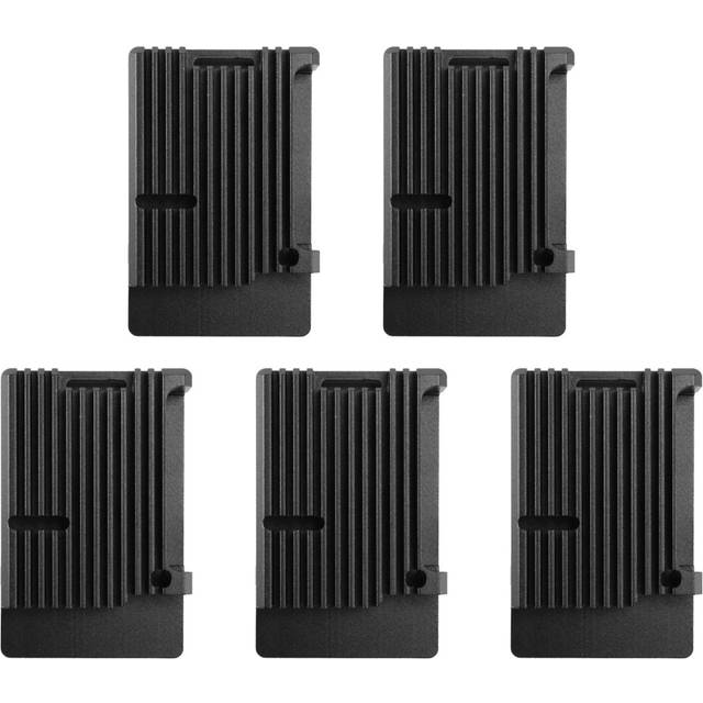 Torribaly 5X Aluminum Case Raspberry Pi 4 Model B