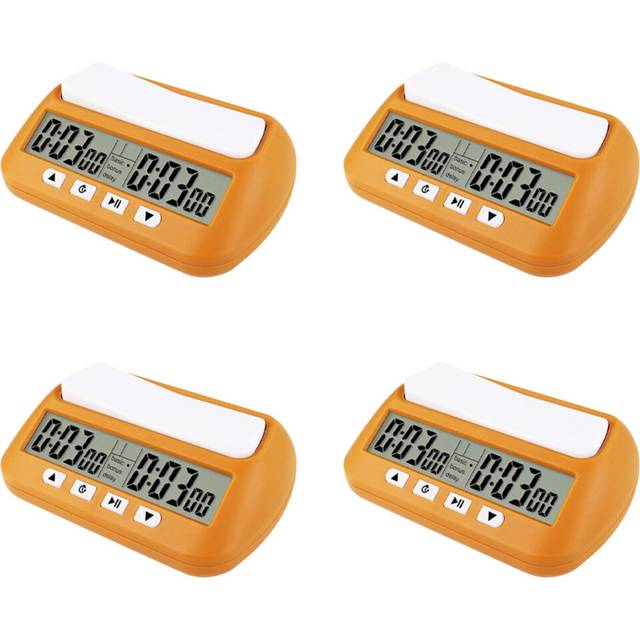4X Digital Chess Timer Game Timer 3-In-1