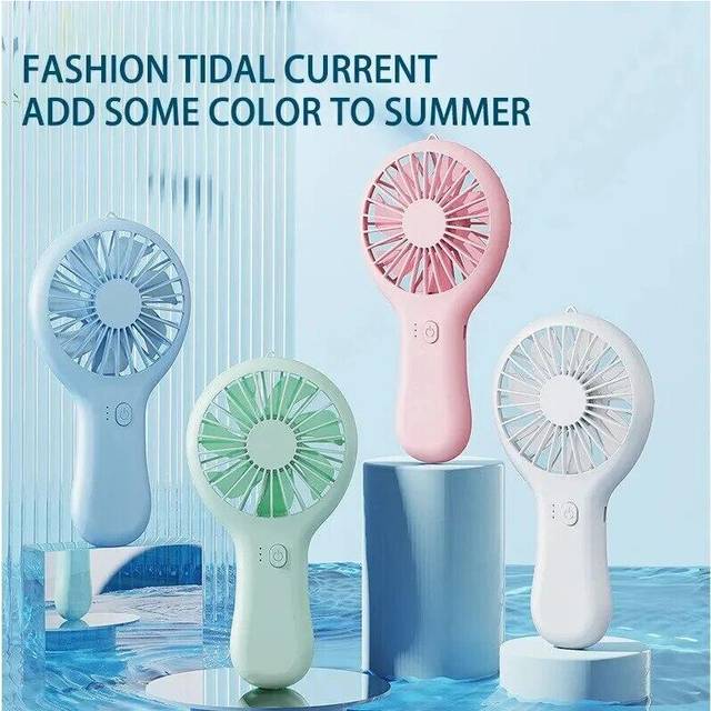Portable Handheld Mini Fan USB Rechargeable