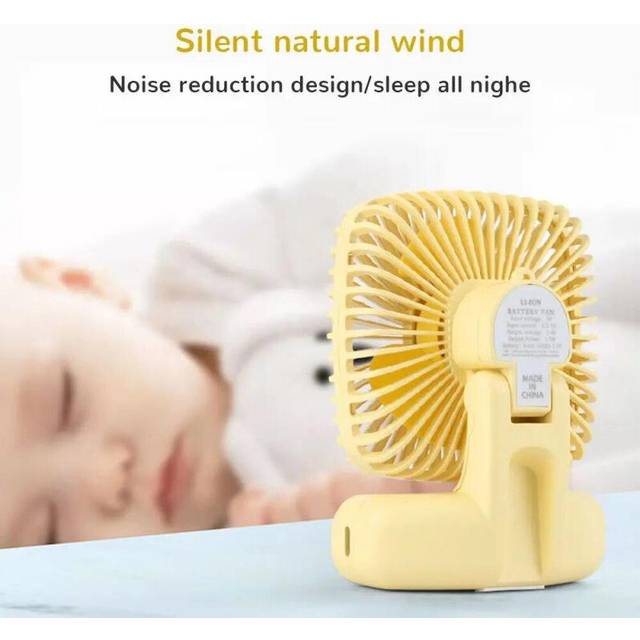 Desktop Small Fan Mini Handheld USB Three Speed