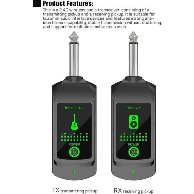 2.4G Wireless Microphone Transmitter System