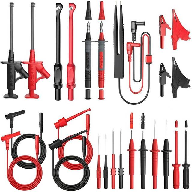 25PCS Multimeter Test Leads Kit