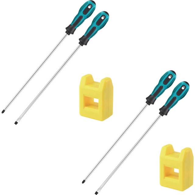 4Pcs 12 Inch Slotted Phillips Set Bit Screwdriver