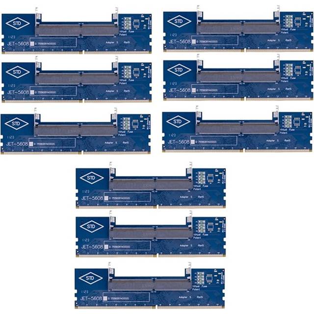 9PCS DDR4 Memory RAM Adapter Laptop Test Card