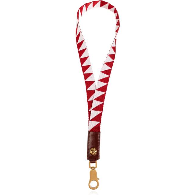 Versace Ribbon Keychain Uld - Rød