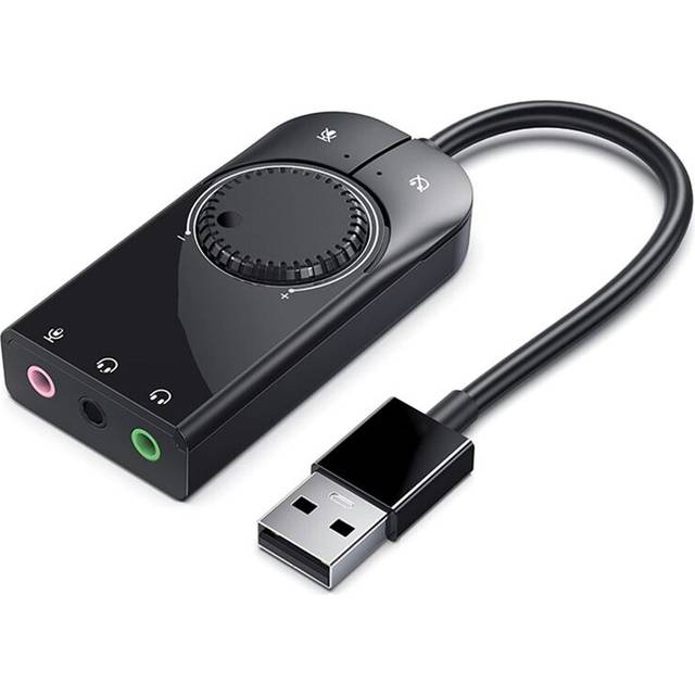 Sound Card USB Audio Interface Adapter