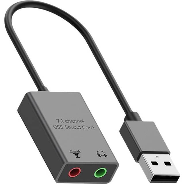 Typecat 7.1 Channel Sound Card External USB Adapter