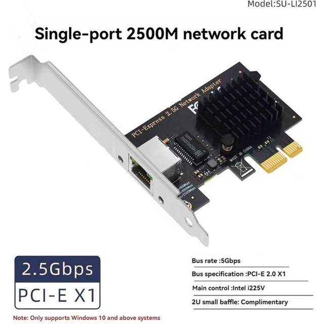 PCI-E to RJ45 Network Card Adapter