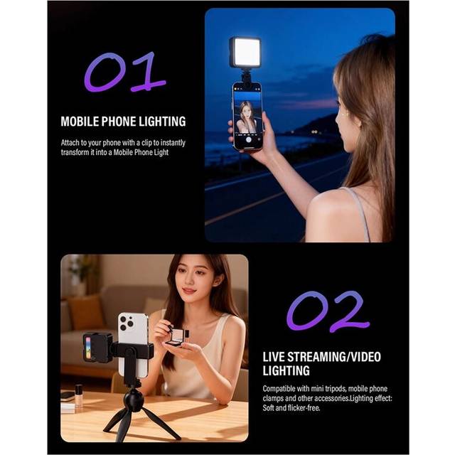 LED Fill Light RGB Full-Color