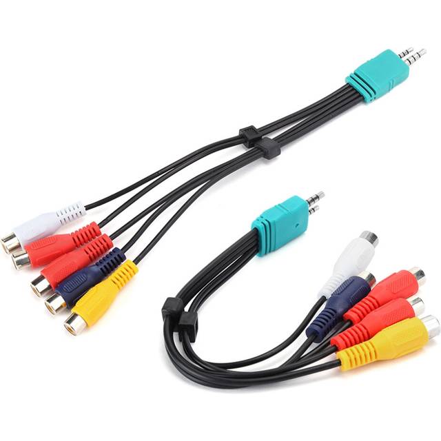 AV Splitter Komponentadapter Med EMI RFI