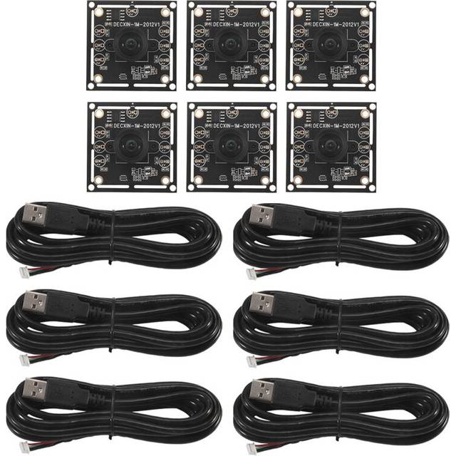 6Pcs 100 Degree Camera Module 1MP