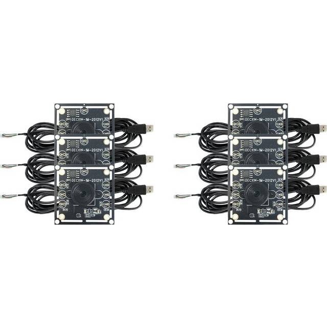 Typecat 6PCS 100 Degree Camera Module 1MP