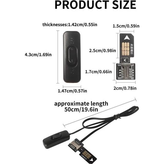 Modely Model3 Positioning Closer External SIM Card Extension Cable