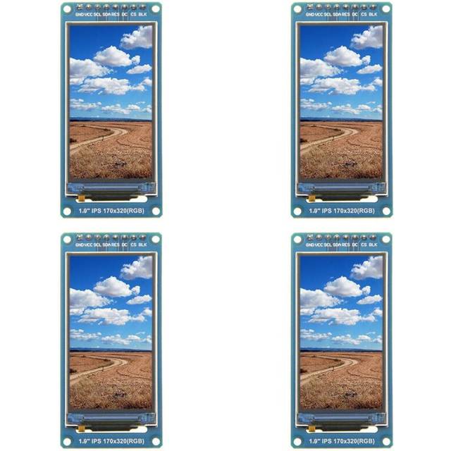 Exogio 4pcs 1.9 Inch IPS Full Angle TFT Display Module
