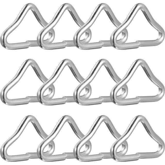 Trampoline Triangle Galvanized Steel Rings 20Pcs