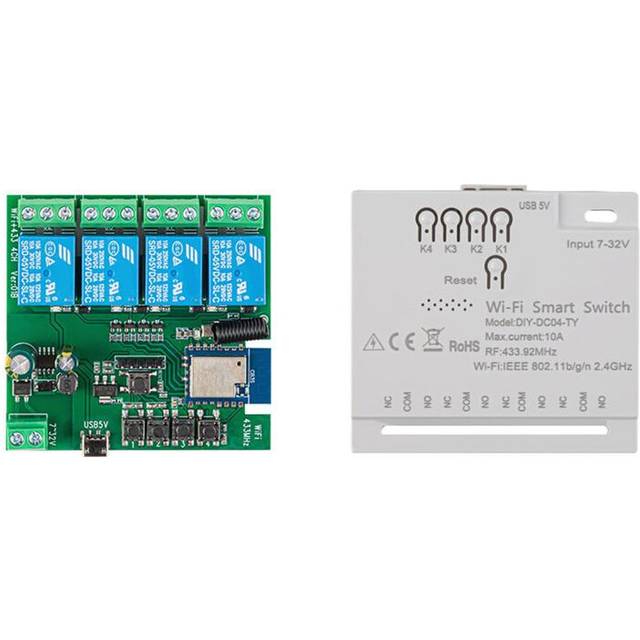 Typecat 4CH Tuya WiFi DIY Timer Module