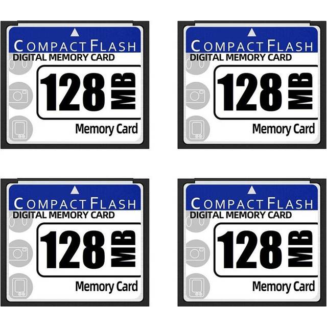 4X 128MB Compact Flash Memory Card