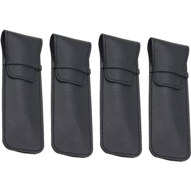 Leather Razor Case Portable Travel Storage