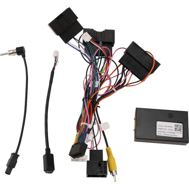 Typecat Car Radio Cable Android Unit Power Wiring Harness Socket Connector Ranger 2012