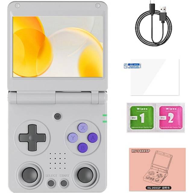 RG34XXSP Retro Game Console Linux 64Bit 3.4 Inch