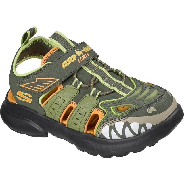 Skechers Olive Razor Splash Raptor Quest