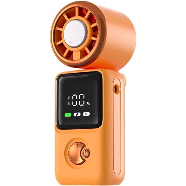 Portable Handheld Fan with LED Display