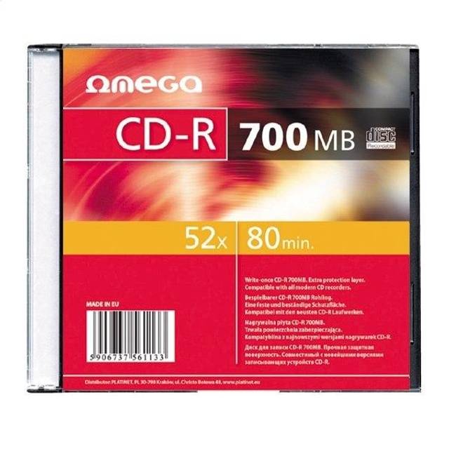 Omega CD-R 700 MB 52x