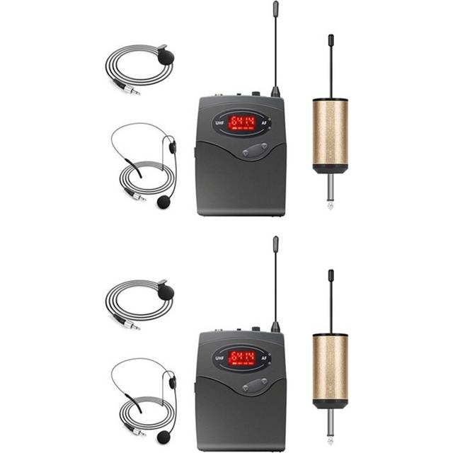 Wireless Microphone System Set