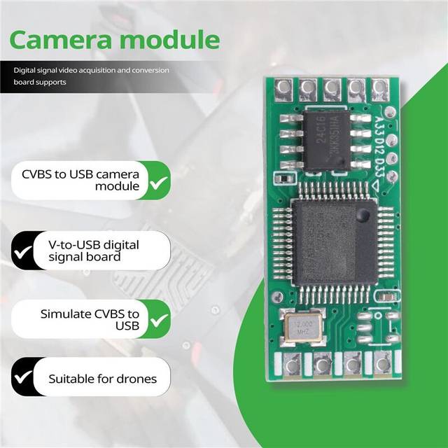 6Pcs Analog CVBS USB Camera Module