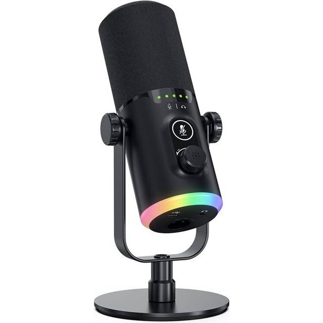 Typecat Computer Microphone RGB Dynamic Mai XLR USB Dual Interface