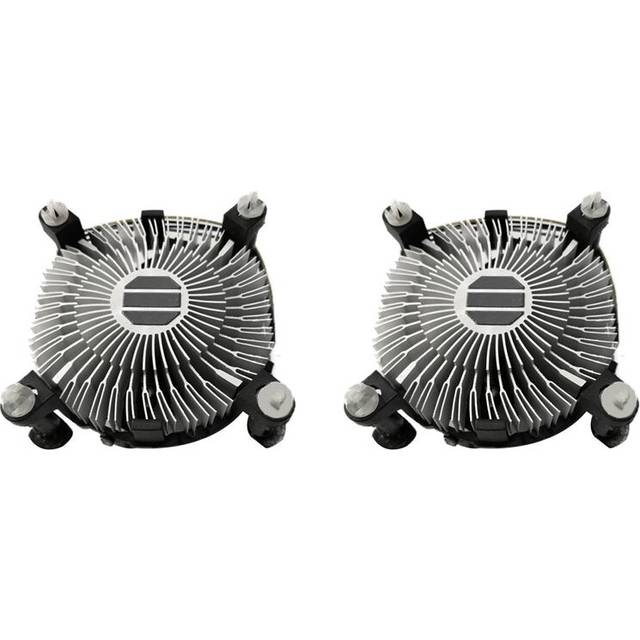 Typecat 2PCS CPU Cooling Fan Radiator Heatsink