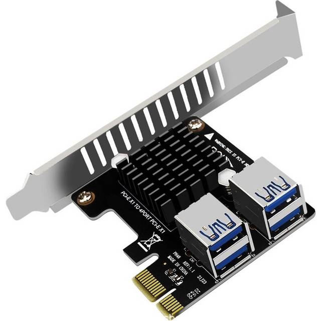 Kepptory PCI Express 4 PCIe Riser Card