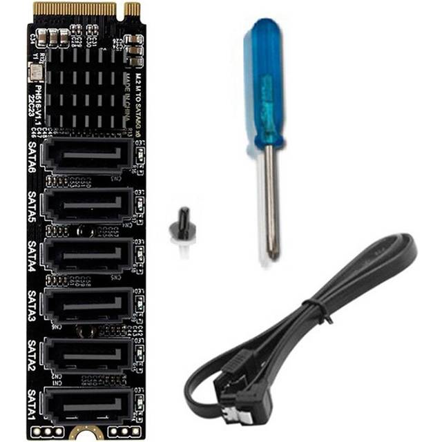 Typecat 4X M.2 MKEY PCI-E Riser Card