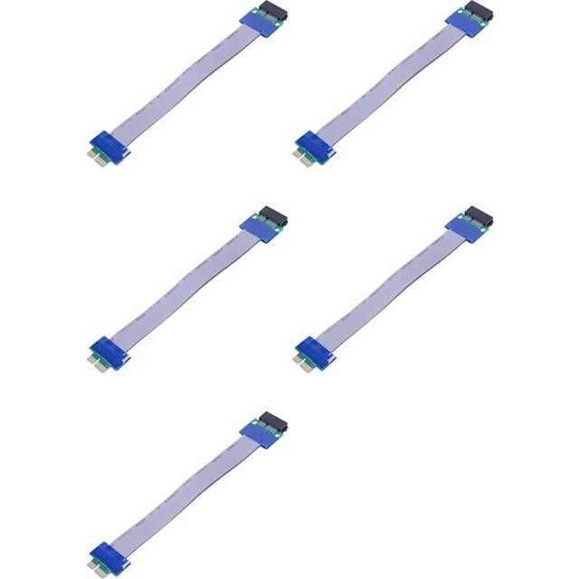 Typecat 5X PCI-Express PCI-E Riser Card Flex Extender Cable