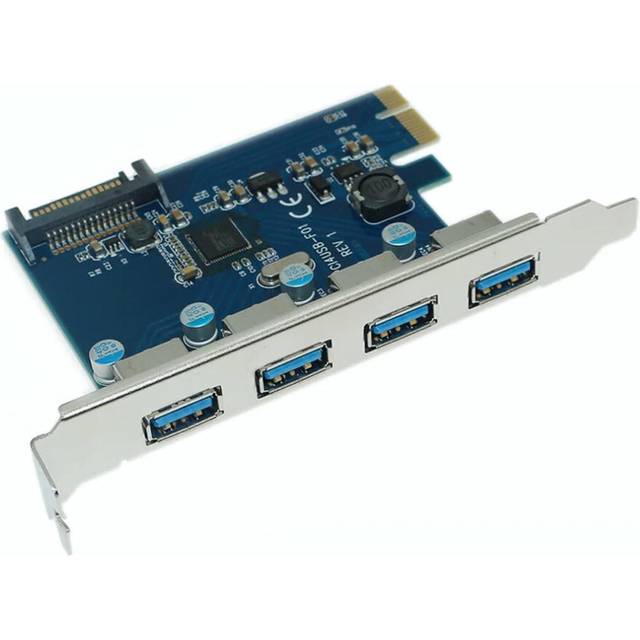 PCIe TO4Port USB3.0 Adapter Set