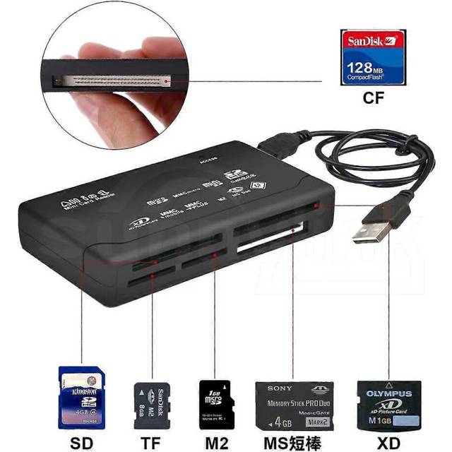 All In One 1 Memory Card Reader