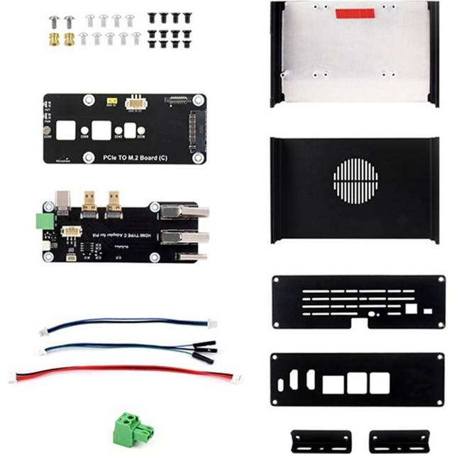Torribaly M.2 NVMe PCIe Case for Raspberry Pi 5