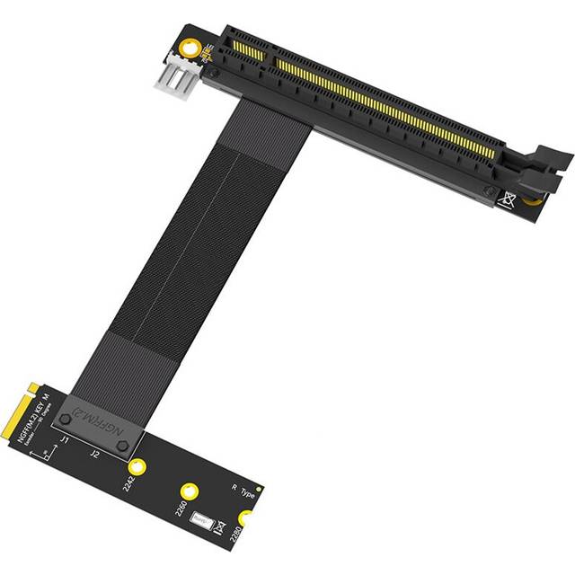 Typecat M.2 NGFF Key M to PCI-E 16x Card Riser Adapter