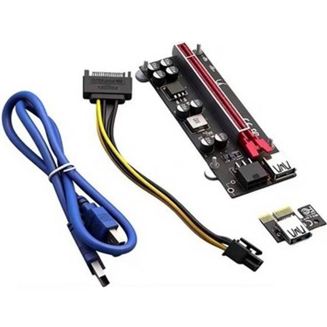 Sodial Pci-e Riser Grafikkartenadapter Extender