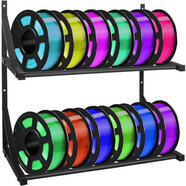 Wall Mount Filament Storage Rack