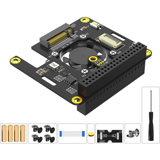 Typecat Raspberry Pi 5 M.2 NVME to PCIe Adapter
