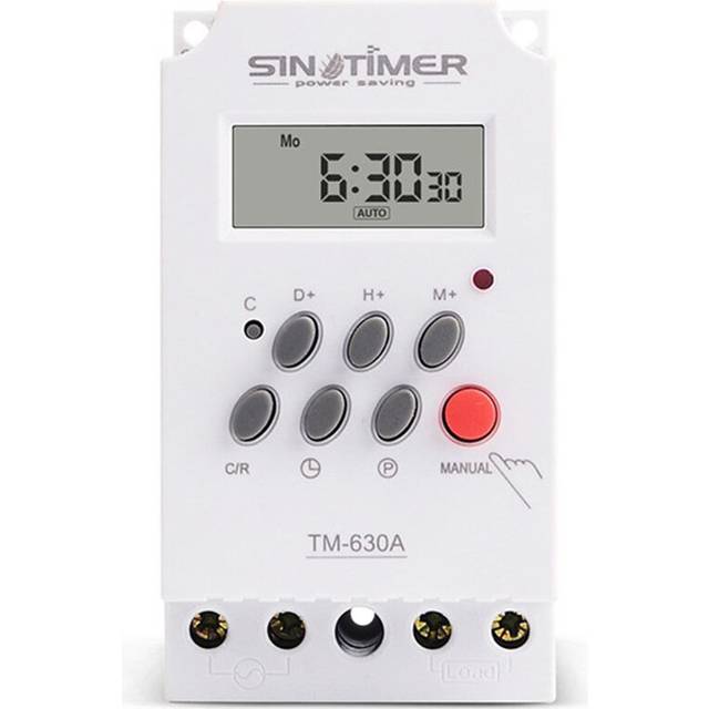 12V 7 Days Programmable Timer Relay Output