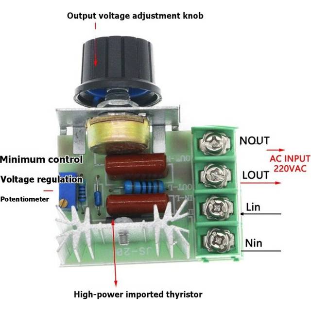 3PCS 2000 SCR Voltage Regulator Module