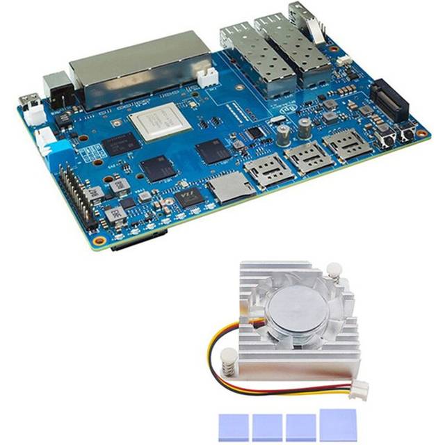 Typecat Banana Pi BPI-R4 Router Entwicklungsboard 4 GB RAM