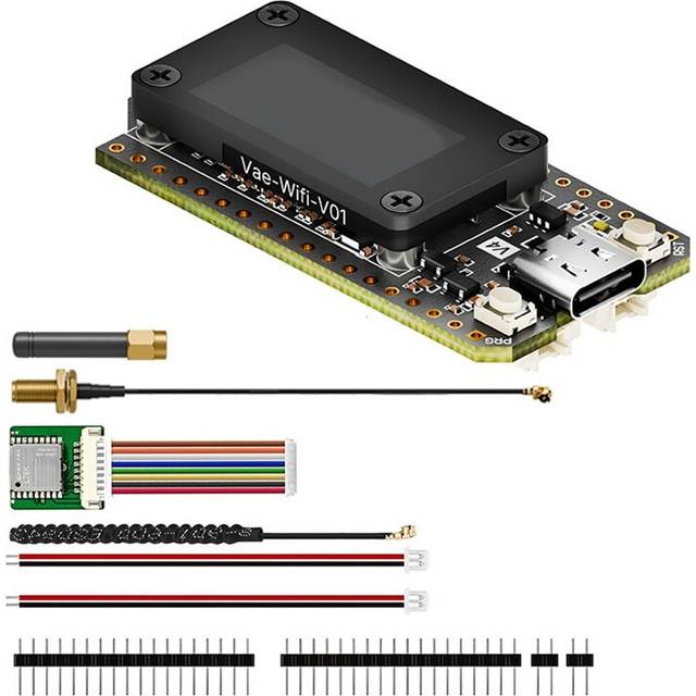 Typecat Heltec V4 0.96 Inch OLED Solar Dev-Board