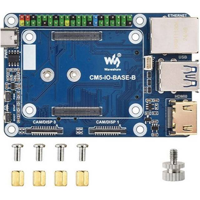Typecat Waveshare Base Board Raspberry Pi CM5 Expansion
