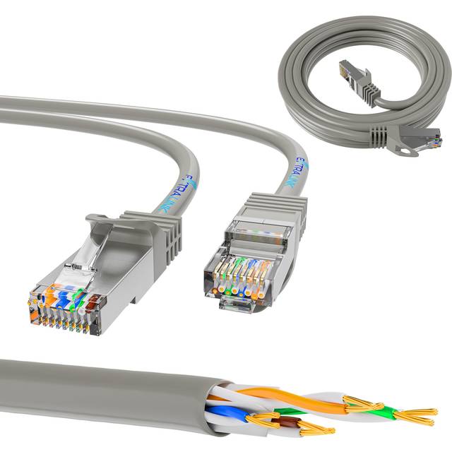 Extralink Patchkabel RJ-45 til RJ-45 1 m 1m