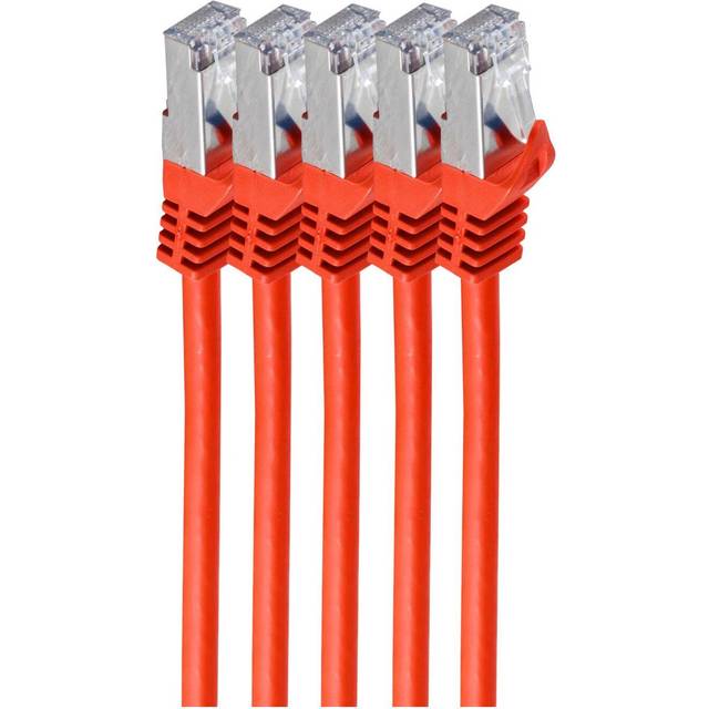 Shiverpeaks BS75512-R-Set5 Cat7 SFTP RJ-45 Cable 2 m 2m